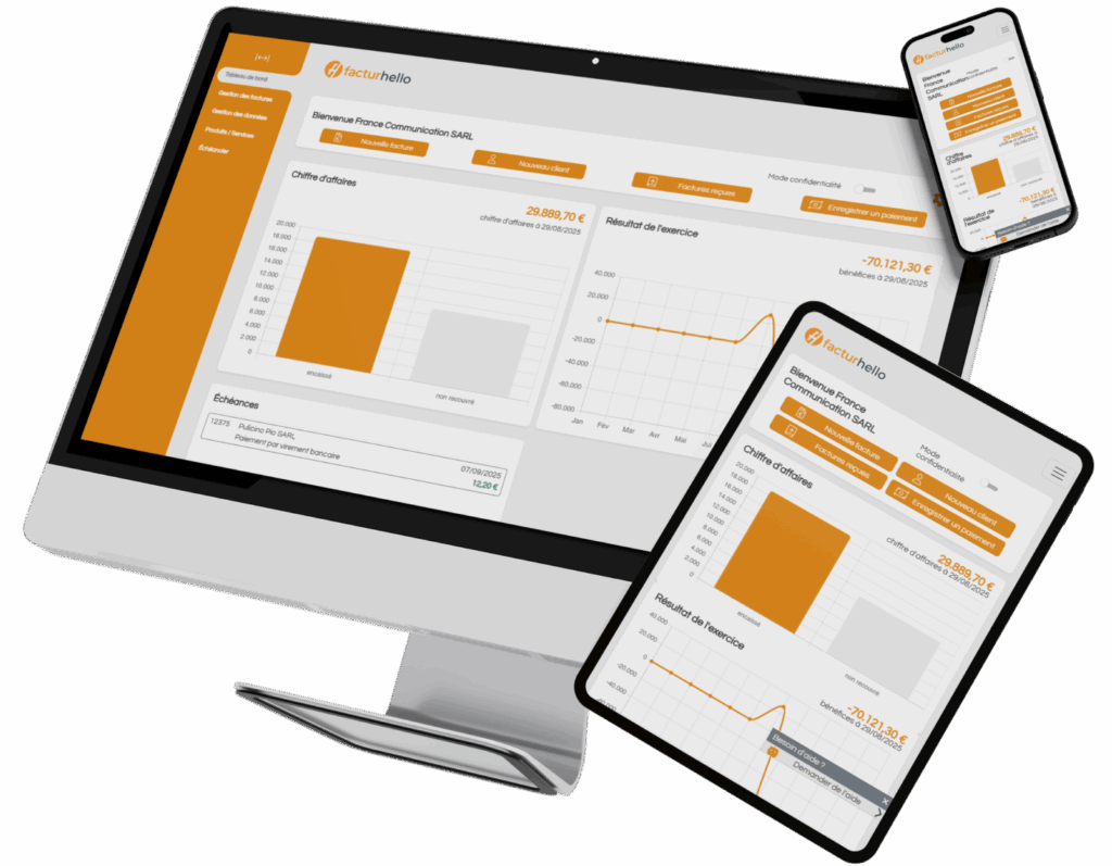 Facturhello - Logiciel De Gestion Pour La Facturation Électronique